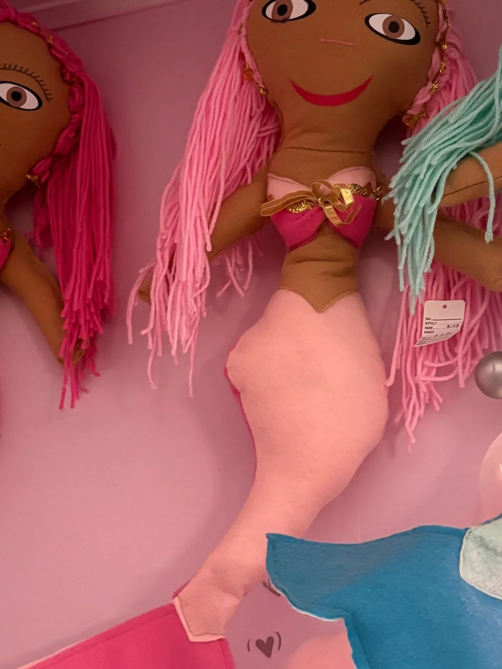🧜🏻‍♀️Plush Mermaid Doll lot of 8🧜🏻‍♀️